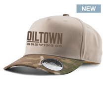 Load image into Gallery viewer, Beige Oil Town Caps
