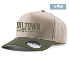 Load image into Gallery viewer, Beige Oil Town Caps
