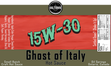 Load image into Gallery viewer, 15W-30 Ghost of Italy Hot Sauce
