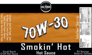 70W-30 Smokin' Hot Sauce